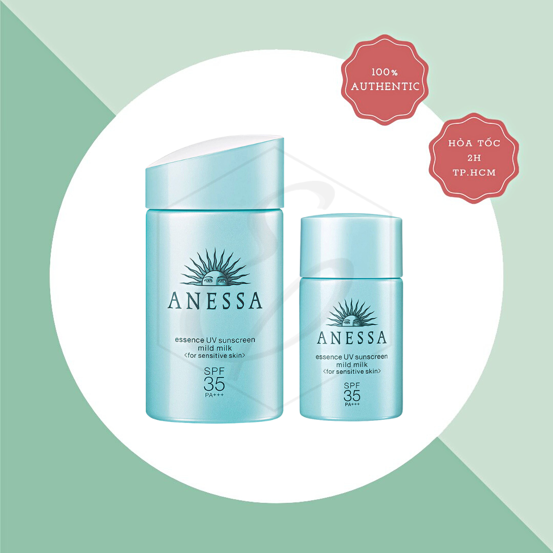 Kem chống nắng Anessa Essence UV Sunscreen Mild Milk SPF35/PA++